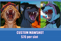 WOAH! CUSTOM MAWSHOTS [6 SLOTS OPEN]