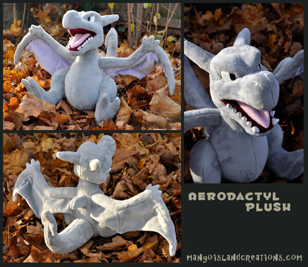 Pikachu Aerodactyl Dragon Plush