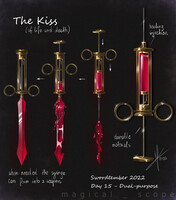 The Kiss - design