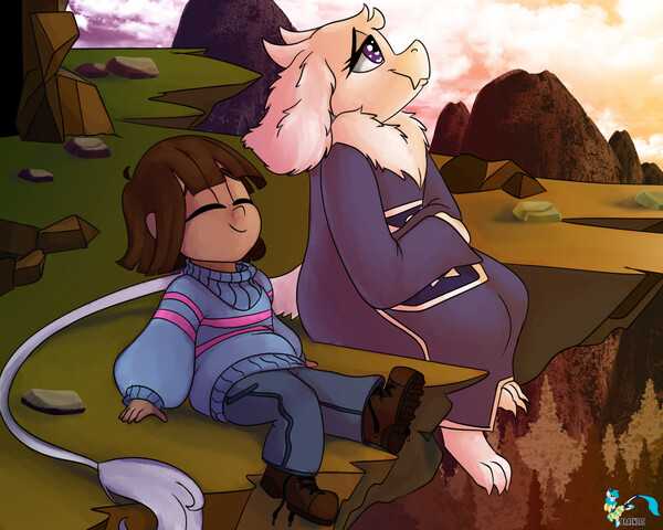 sans x toriel – Dark Crystal Demon