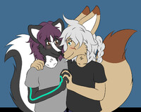 Theo and Alix - I'm here with you