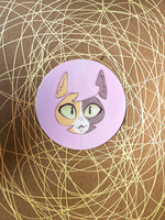 Hey It's a Polly Circle Sticker!!!