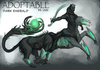 [ADOPTABLE CLOSE] Dark emerald [I won’t sell this guy X...