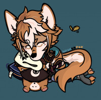 Gorou sleeping - by - wisherfox