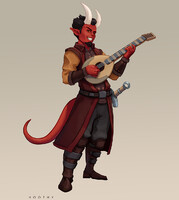 tiefling Xaladin