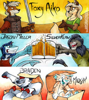 Collected Conbadges #75