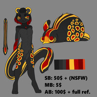GOLDEN CHEETAH ADOPTABLE (OPEN)