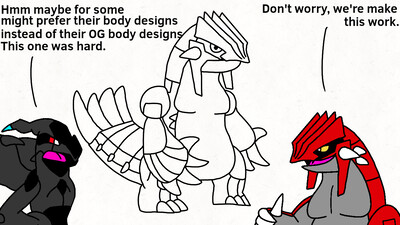 Zekrom's FNF Poses Comparison by TheDragonWorldAV -- Fur Affinity