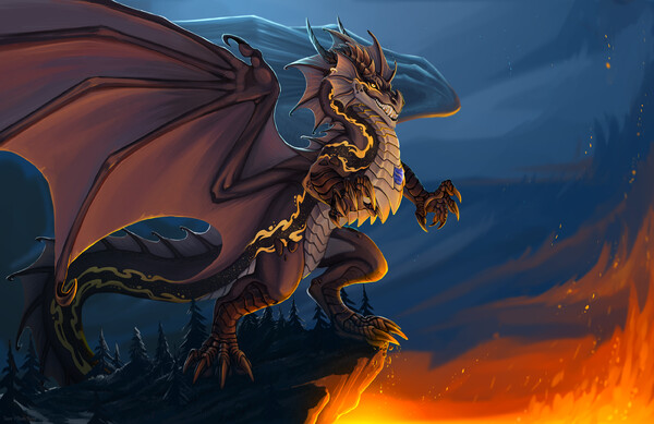 Dragon Survival - Play as Dragon by BlackAures -- Fur Affinity [dot] net