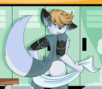 Fresh out of the shower~ 🧼