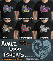 Avali Logo Shirts Now Available~