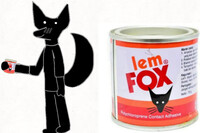 lem fox furry ( based on indonesian glue brand mascot )