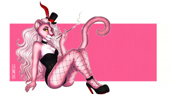 Pink - The Pink Panther by mikusz3 -- Fur Affinity [dot] net