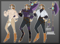 non-canon reference sheet