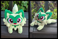Sprigatito Custom Plush Handmade
