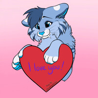 Zara Heart "I Love You" YCH