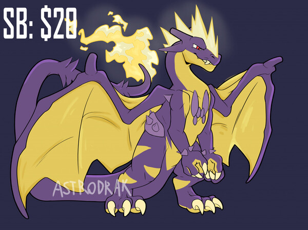 006 CHARIZARD 'Charlie' Pokédex Entry - HeartGold Version by Aruphonse --  Fur Affinity [dot] net