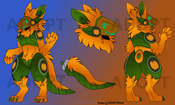 Pumpkin The Protogen  Primagen/Protogen Amino Amino