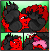 Matty's addictive bear paws