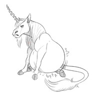 (Commission) Grumpicorn