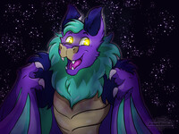 Fruit bat dragon hybrid