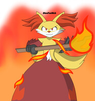 Battle Ready Delphox