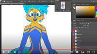 Anthro Canine P2U Base video demonstration