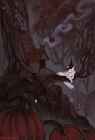 In the woods