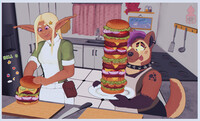 Chu-Lum and Lölla cooking