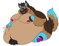 Commission for "BigBlueBoofer" (twitter)