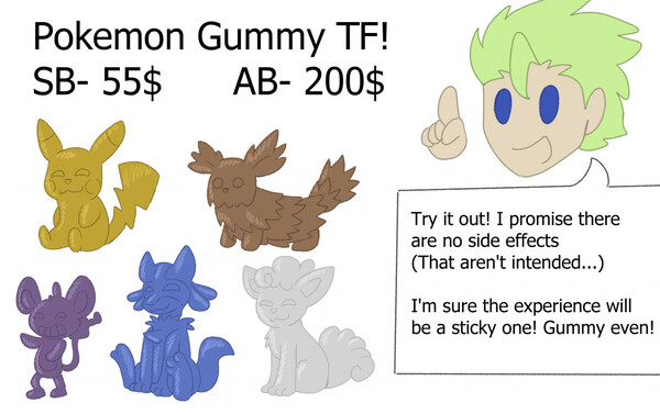 Pokemon Gummy bear 1 1