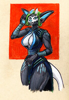 Sketchtember 2022 Day 29 - Sandaris