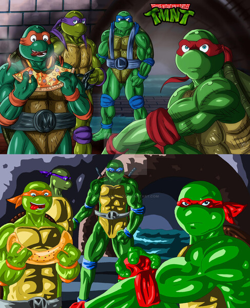 TMNT girls by joshdancato -- Fur Affinity [dot] net