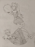 Bowsette for Black Magic inflation page 1