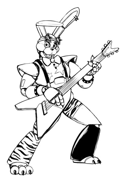How to Draw Glamrock Bonnie for Android - Download
