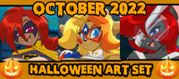 October 2022 Art set now on Gumroad