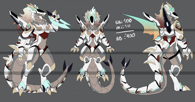 Silver Chariot Requiem - hybrid rexouium & protogen. by PainPavel -- Fur  Affinity [dot] net