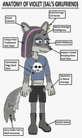 Anatomy of Violet (sal's girlfriend)