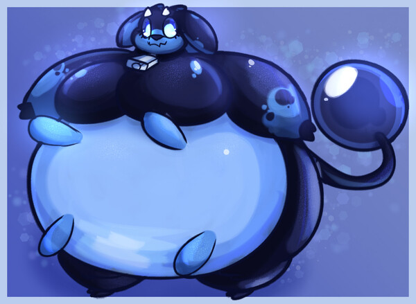Bubbles' Speedo Inflation by Rebow19 -- Fur Affinity [dot] net