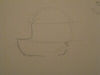 How to draw Side head page 1