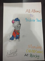 All Aboard to trick or treat