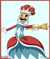 Cuphead Chess Queen