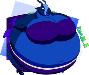 Willow became a blueberry by Piggy_fan_556677 -- Fur Affinity [dot