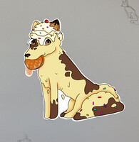 ice cream doggo