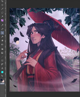 Wip - Rainy asian day