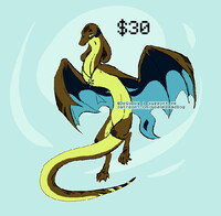 Adoptable: Serpent dragon [Open]