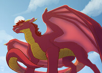What a Cool Dragon by Alfafilly