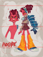 [CLOSE] Demon of cyberpunk adopt
