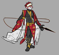 Reference Sheet-The Drifter Random City Hero (Com)