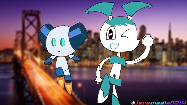 RobotBoy and RobotGirl in my style! by Jeremy0214 -- Fur Affinity [dot] net